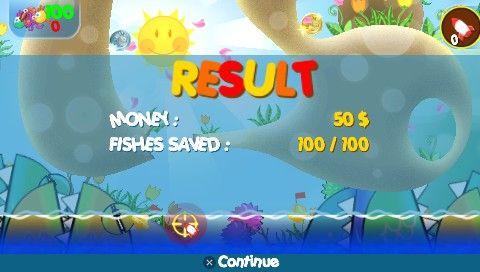 Downstream Panic screenshot 4 for PSP